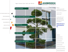 Tablet Screenshot of ambrock.de